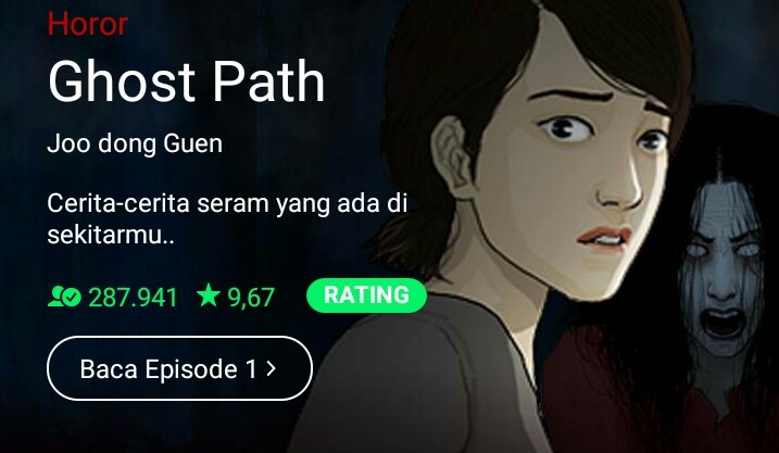 Webtoon "Ghost Path" Bahasa Indonesia. (kaskus.co.id)