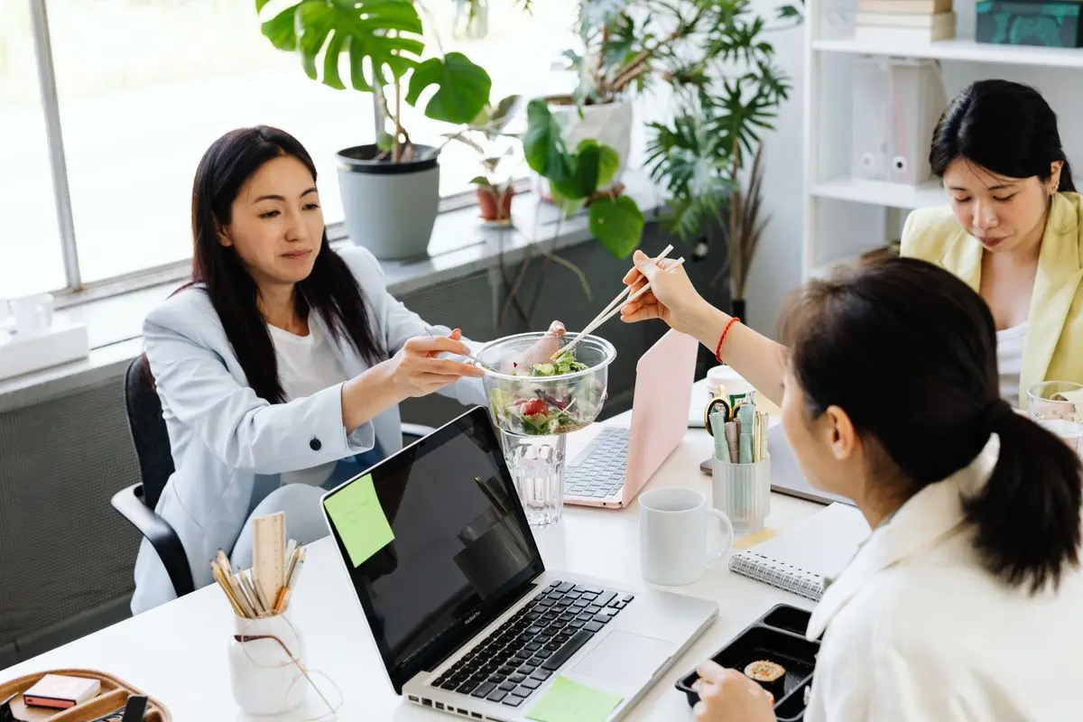 Sistem Produktivitas Modern : Ilustrasi istirahat kerja