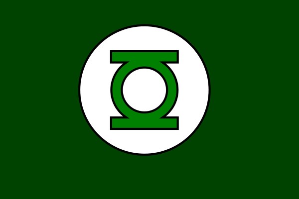 Green Lantern superhero logo
