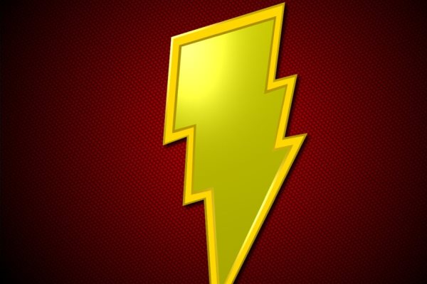 Shazam superhero logo