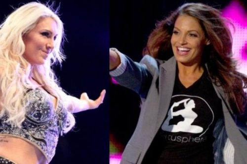 WWE Trish stratus charlotte flair
