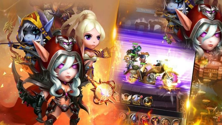 warcraft glorious saga blizzard