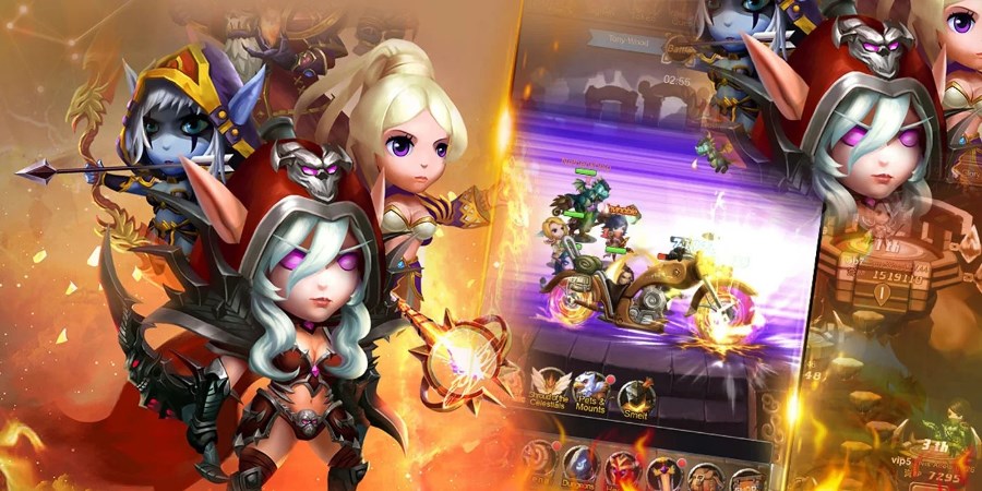 warcraft glorious saga blizzard