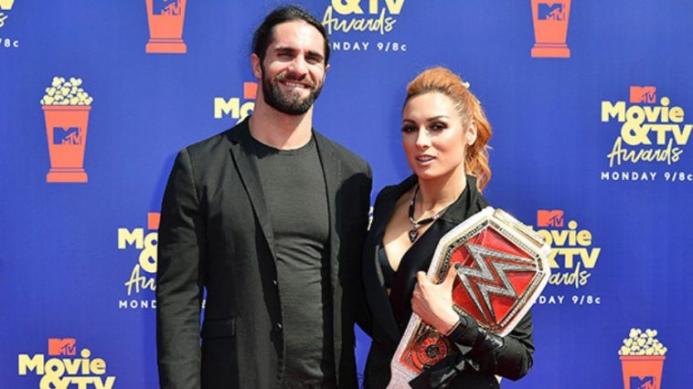 becky lynch seth rollins WWE bertunangan