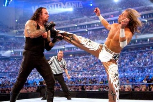 undertaker shawn michaels wrestlemania 25