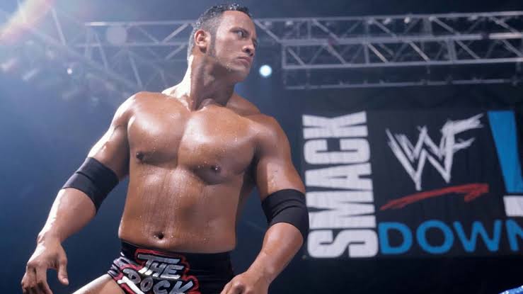 WWE WWF smackdown the rock dwayne johnson