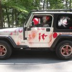 IT pennywise jeep