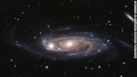 Galaxy UGC 2885 may be the largest one in the local universe. It is 2.5 times wider than our Milky Way and contains 10 times as many stars. This galaxy is 232 million light-years away, located in the northern constellation of Perseus.