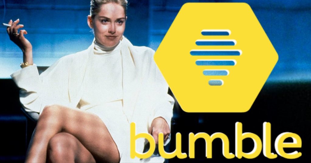 sharon stone bumble blokir