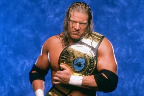 Triple H WWE champion 