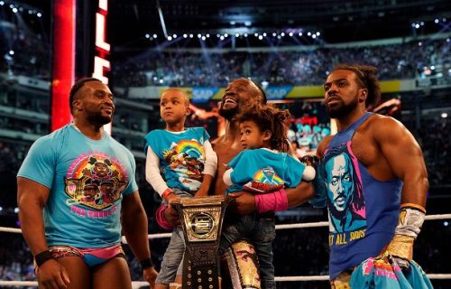 kofi kingston keluarga wrestlemania 35