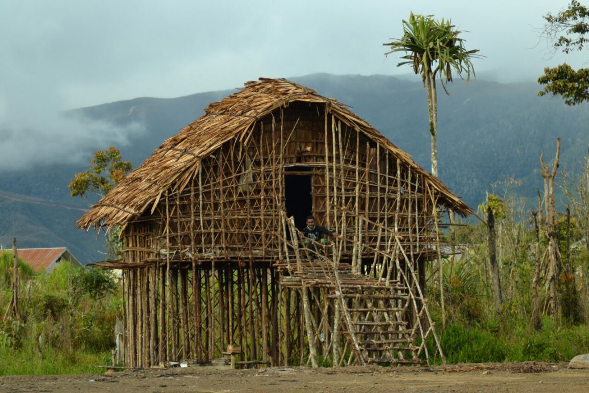 Contoh Kumpulan Rumah Adat Papua Barat Mod Aki Aksa Desain Interior Images