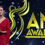 Raisa memenangkan sejumlah penghargaan sekaligus seperti kategori Penyanyi Solo Pop Wanita Terbaik, Album Terbaik, Karya Produksi Re-aransemen Terbaik dan Karya Produksi Terbaik. [Foto: YouTube RCTI Entertainment via Jawa Pos]