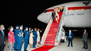 Presiden dan Ibu Iriana Jokowi tiba di Washington DC