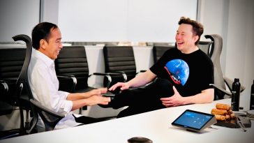 Presiden Jokowi Kunjungi SpaceX