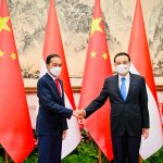 Presiden Jokowi Lakukan Pertemuan Bilateral dengan PM Li Keqiang