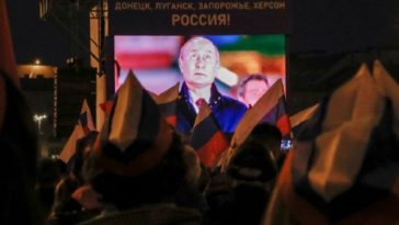 Empat Wilayah Ukraina Bergabung dengan Rusia