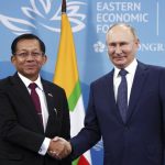 Vladimir Putin Bertemu Pemimpin Junta Myanmar