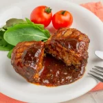 Resep Hamburger Steak Ala Jepang yang Juicy Banget