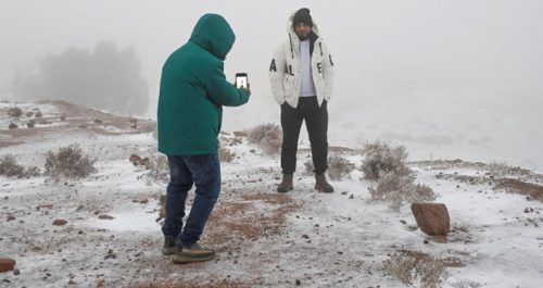 Otoritas Arab Saudi Peringatkan Cuaca Buruk Hingga Hujan Es Hingga Selasa Depan