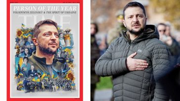 Zelensky Dinobatkan sebagai Person of the Year 2022 Versi Majalah Time