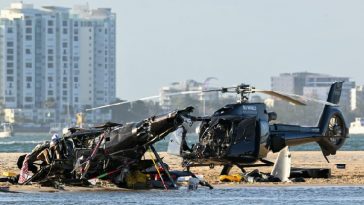 Dua Helipkoter Bertabrakan Dekat Sea World Australia, 4 Orang Tewas dan 3 Lainnya Kritis