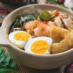 Resep Mie Rebus Udang, Pedasnya Menggigit!