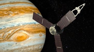 Antena Radar Pesawat Luar Angkasa ke Jupiter Macet