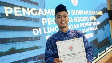 27 Atlet Diangkat Jadi PNS, Ini Besaram Gaji yang Diterima Anthony Ginting Cs