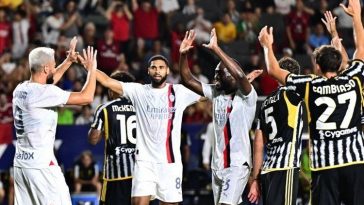 Juventus Vs AC Milan di Laga Pramusim: Bianconeri Menang Adu Penalti