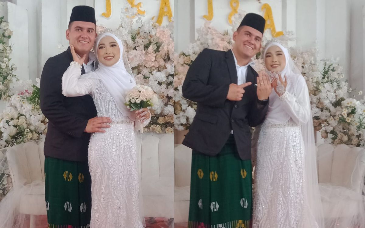 Kisah Cinta Wanita di NTB Dinikahi Bule Ganteng, Kini Diboyong ke Amerika!