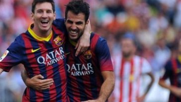 Cesc Fabregas Gantung Sepatu, Ini yang Diungkapkan Lionel Messi