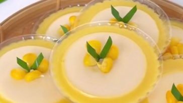 Resep Puding Pie Jagung Keju, Rasanya Gurih dan Manis!