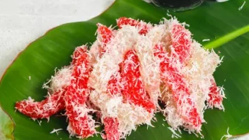 Resep Cenil Kanji Merah Putih, Jajanan Manis dan Kenyal