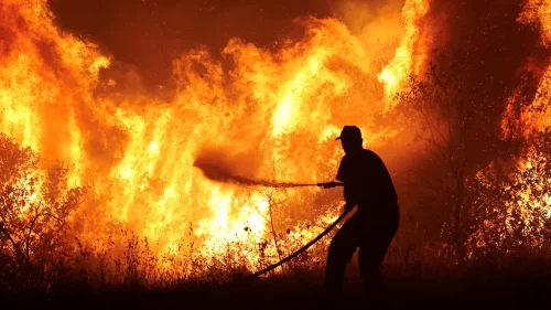 Yunani Siaga Tinggi, Suhu Ekstrem dan Angin Kencang Ancam Kebakaran Hutan Dahsyat