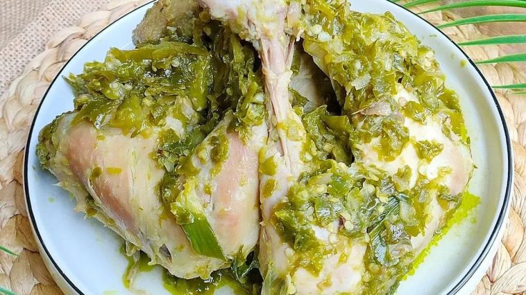 Resep Ayam Pop Sambal Cabai Hijau, Pedasnya Nampol