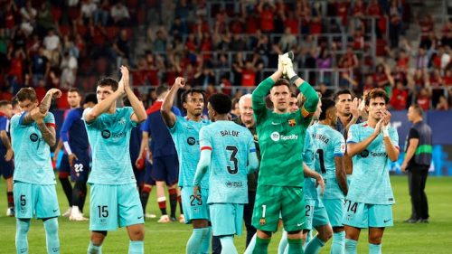 Osasuna vs Barcelona di Liga Spanyol 2023/24: Blaugrana Menang Dramatis 2-1