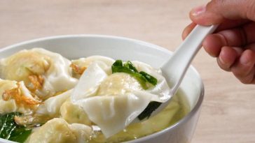 Resep Pangsit Kuah Isian Tahu Jamur, Rasanya Lezat dan Sehat!