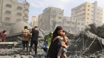 PBB: 1.300 Bangunan Hancur di Gaza Akibat Pemboman Israel Selama Seminggu