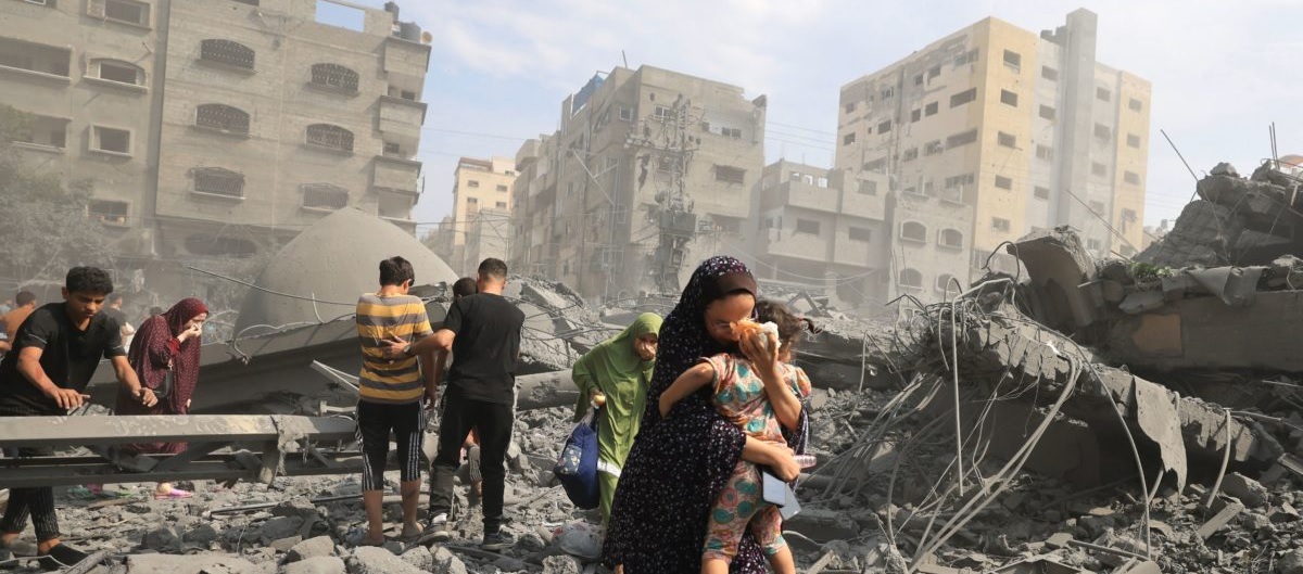 PBB: 1.300 Bangunan Hancur di Gaza Akibat Pemboman Israel Selama Seminggu