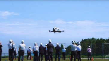 Ehang 216-S Terima Sertifikasi, Jadi Taksi Terbang Pertama di Dunia