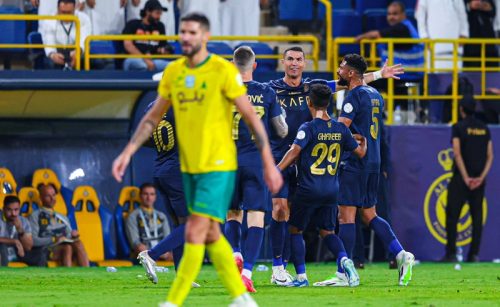 Al Nassr vs Al Khaleej di Liga Arab Saudi 2023-2024: Cristiano Ronaldo Jadi Bintang, Faris Najd Menang 2-0