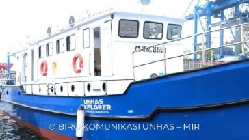 Unhas Luncurkan Kapal Unhas Explorer, Diharapkan Jadi Pusat Pendidikan Maritim Modern