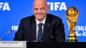 Presiden FIFA Gianni Infantino Umumkan Arab Saudi Jadi Tuan Rumah Piala Dunia 2034