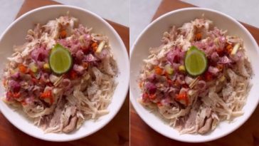 Resep Ayam Suwir Sambal Matah, Hanya Sekitar 370 Kalori