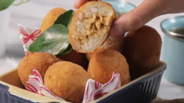 Resep Lemper Panir Goreng, Bikin Kenyang!