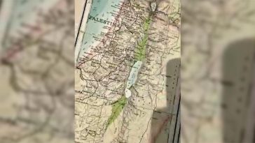 Viral Video Tak Ada Israel dalam Atlas Kuno 1926, Hanya Ada Palestina