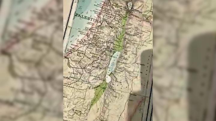 Viral Video Tak Ada Israel dalam Atlas Kuno 1926, Hanya Ada Palestina