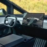 Interior Tesla Cybertruck Bocor, Punya Layar Besar