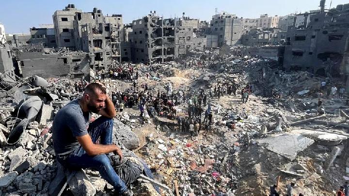 WSJ: AS Suplai Israel Bom Penghancur Bunker, Digunakan saat Pembantaian Besar di Jabalia Gaza